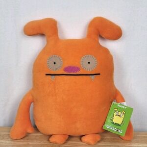Uglydoll Suddy Plush 12" Orange Stuffed Animal Monster Pretty Ugly NWT Quirky